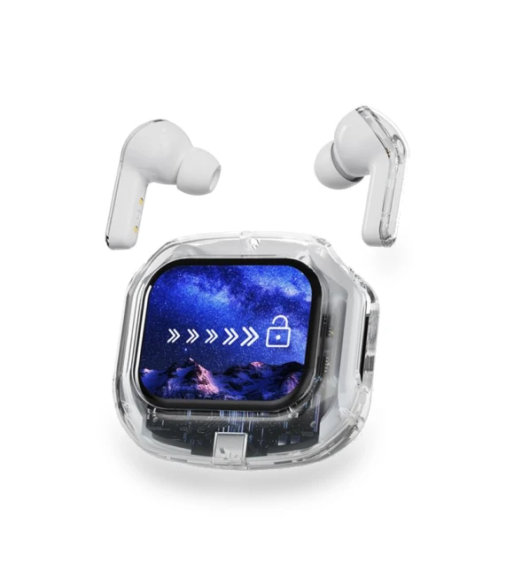 LCD Touch Screen TWS Wireless Headphones — In-Ear Headphones, pffee Phone Accessories