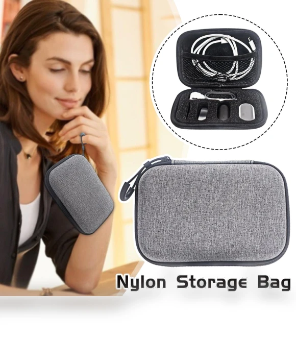 Nylon Storage Bag for Plaud NotePin AI — Wearable Accessories, Orangutan Ninety Eight
