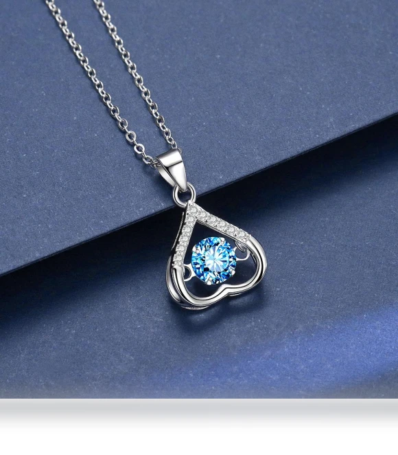 Smart Diamond Heart Necklace — Smart Jewelry, Wipon