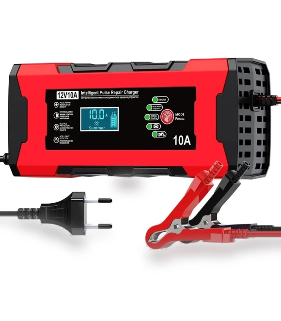 Smart Fast Car Battery Charger with Touch Screen — Chargers, JadeBamboo Chargers Warehouse