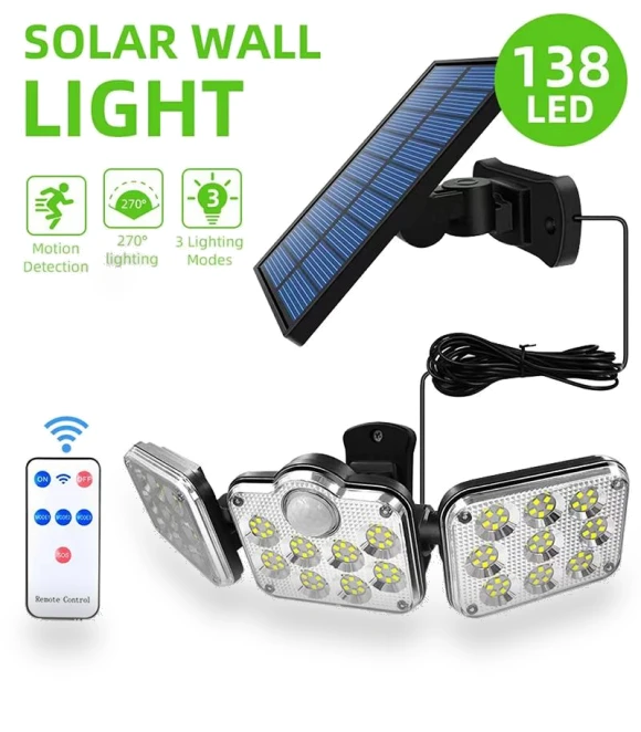 Solar Lights Outdoor Motion Sensor — Outdoor Security & Flood Lighting, Outdoor lighting