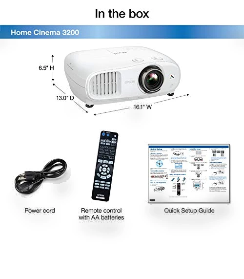 4K PRO-UHD 3-Chip Projector with HDR — Home Theater Projectors, Epson
