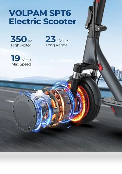 Electric Scooter — Electric Self-Balancing Scooters, VOLPAM