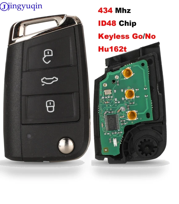 Keyless-go/Half Smart Option Remote Key — Keyless Entry, Jingyuqin Car Key