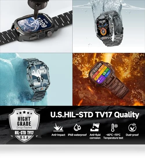 Military Smart Watch — Smartwatches, BRUBOSES