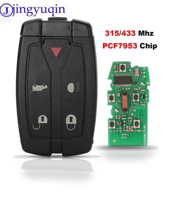 Remote 5Buttons 315/433Mhz Car Key — Keyless Entry, Jingyuqin Car Key