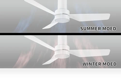 Smart Low Profile Ceiling Fan with Lights — Ceiling Fans, Carro