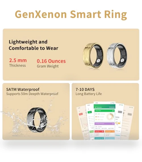 Smart Ring Health Tracker — Smart Rings, GenXenon