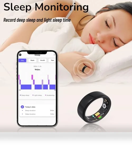 Smart Ring Health Tracker — Smart Rings, DHASUWT
