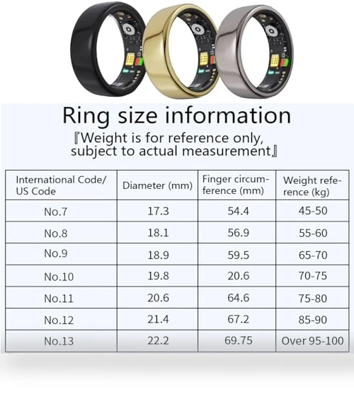 Smart Ring Health Tracker — Smart Rings, DHASUWT