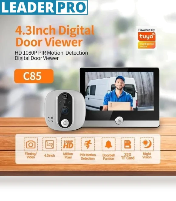 Smart WiFi Video Doorbell — Smart Home Security, Crown Global