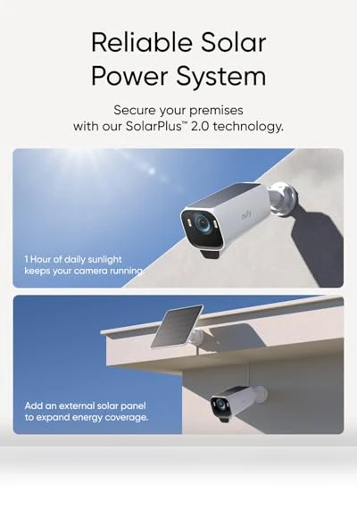 Solar-Powered 4K Security Camera Kit — Security Cameras, eufy Security