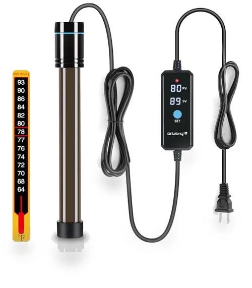 Submersible Aquarium Heater with Digital Display — Heaters & Chillers, Orlushy
