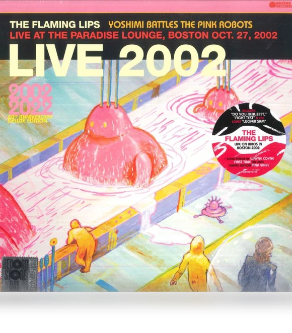 Yoshimi Battles The Pink Robots Live LP — American Alternative, FLAMING LIPS