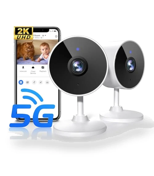 2K Indoor Security Camera — Baby Monitors, Mysight
