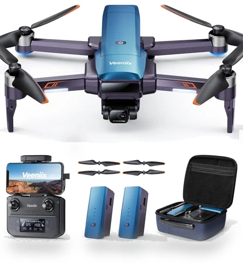 4K Professional Drone with Gimbal & EIS — Drones & UAV Technology, Veeniix