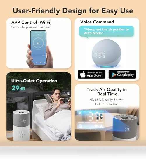 Air Purifier for Large Room — HEPA Air Purifiers, CLEANFORCEAIR