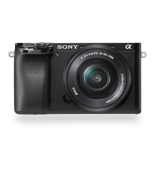 APS-C Mirrorless Interchangeable-Lens Camera with 16-50mm Lens Bundle — Mirrorless Cameras, Sony