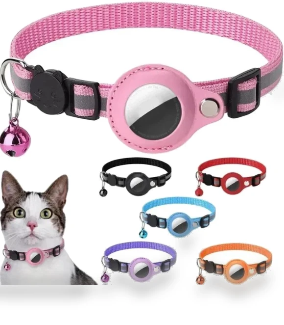 Cat Collar with Anti-Loss Protection — Trackers, Pet Products My