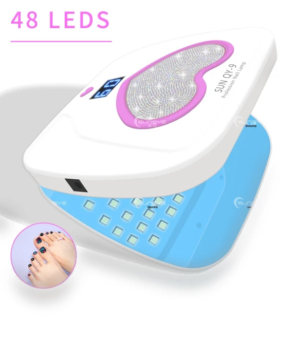 High-Power Quick-Drying Foldable UV/LED Nail Lamp — Curing Lamps, The Million