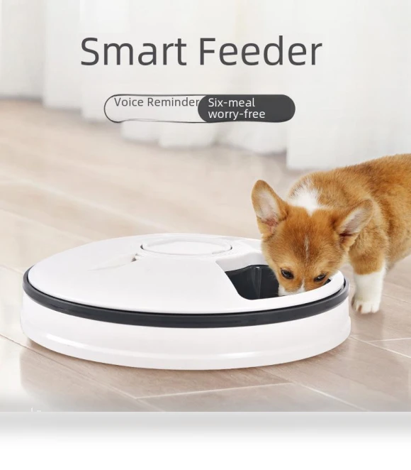 Large Capacity Smart Pet Feeder with Music Reminder — Automatic Feeders, TrendVibeCN