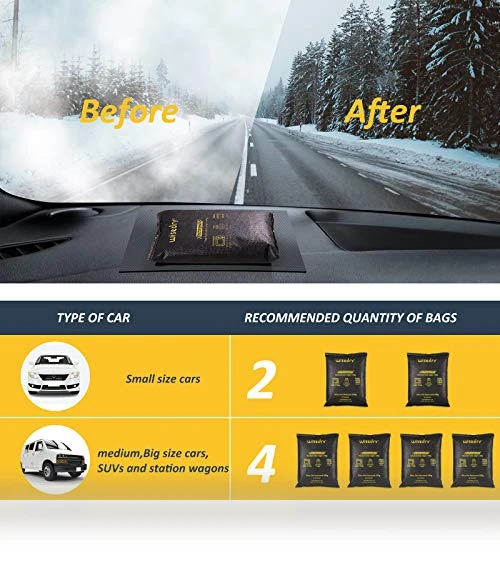 Rechargeable Silica Gel Car Dehumidifier — Air Moisture Control, wisedry