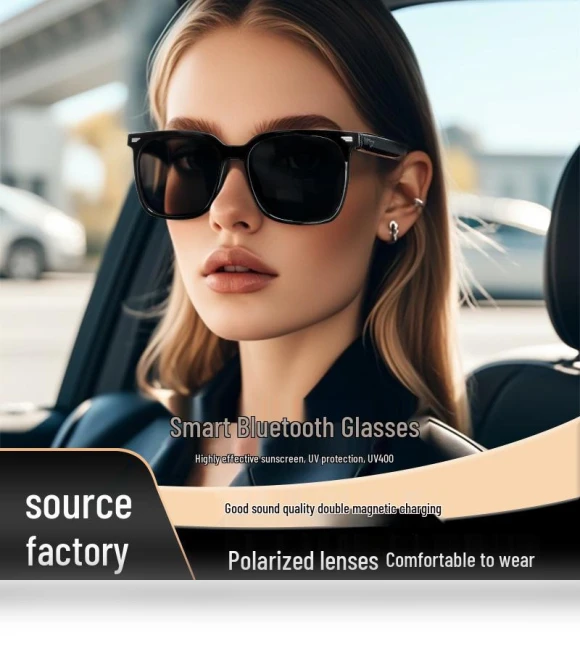 Smart Bluetooth Glasses with Polarized Lenses — Smart Glasses, Super Buyer