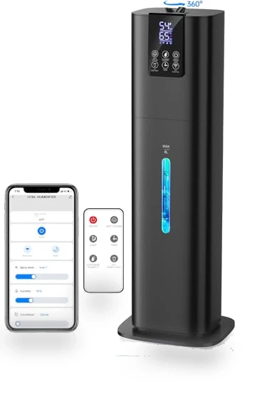Smart Humidifier for Large Room — Air Moisturizers, Hiswelle