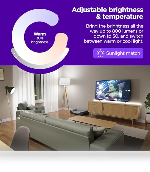 Smart Light Bulb — LED, Roku