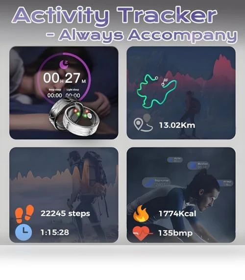Smart Ring Fitness Tracker — Wearable Accessories, Jawploy