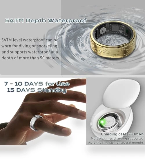 Smart Ring Fitness Tracker — Wearable Accessories, Jawploy