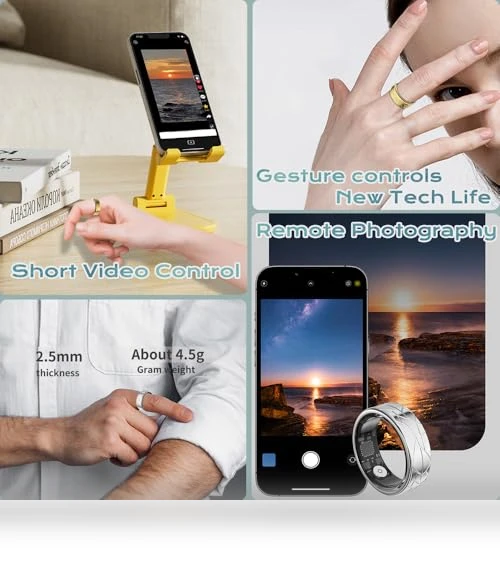 Smart Ring Fitness Tracker — Wearable Accessories, Jawploy