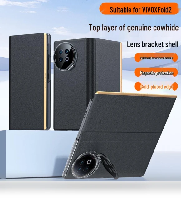 Ultra-thin Genuine Leather Case with Smart Window and Stand — Basic Cases, Super Buyer