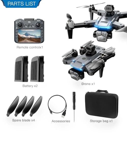 4.3-Inch HD Screen Remote Control Drone with Dual Cameras — Drones, mcokoe