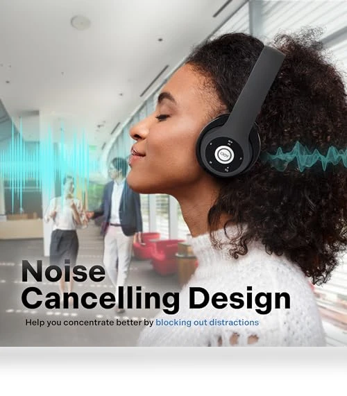 Bluetooth Headphones Over Ear — In-Ear Headphones, iJoy