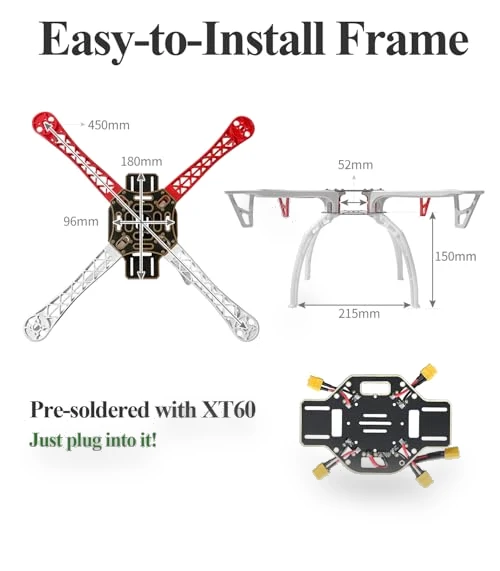 DIY Quadcopter Set — Drones, HAWK'S WORK