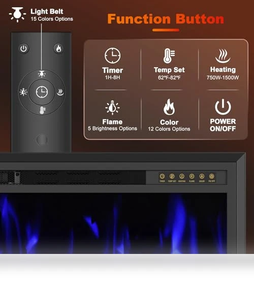 Electric Fireplace Insert — Electric Heating Solutions, Eshoma