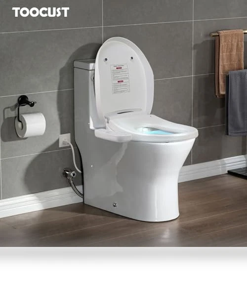 Electronic Heated Toilet Seat with Dryer and Warm Water — Bathroom Essentials, TooCust