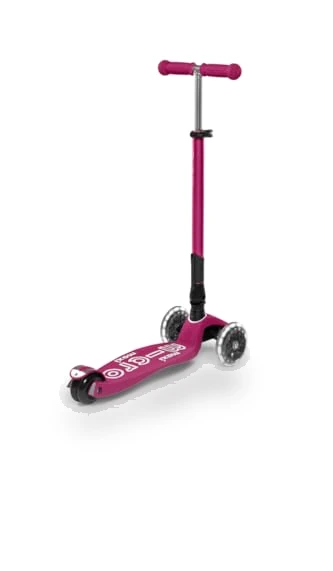 Maxi Deluxe Foldable LED Scooter — Push Scooters, Micro