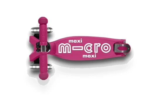 Maxi Deluxe Foldable LED Scooter — Push Scooters, Micro