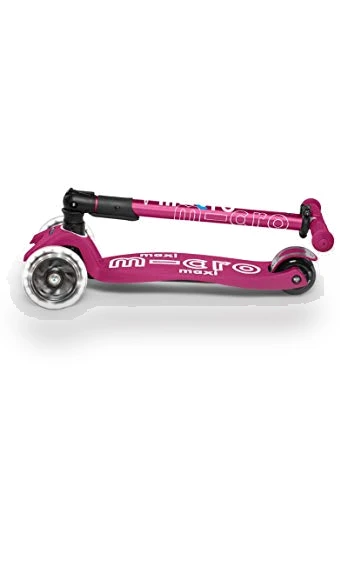 Maxi Deluxe Foldable LED Scooter — Push Scooters, Micro