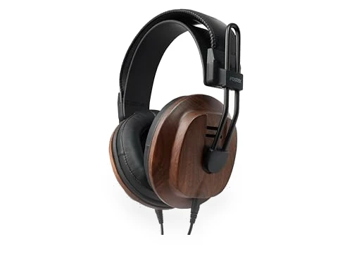 Premium Mahogany Semi-Open RP Headphones — Over-Ear Headphones, Fostex