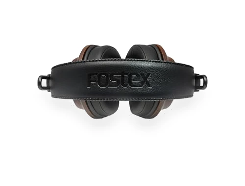 Premium Mahogany Semi-Open RP Headphones — Over-Ear Headphones, Fostex