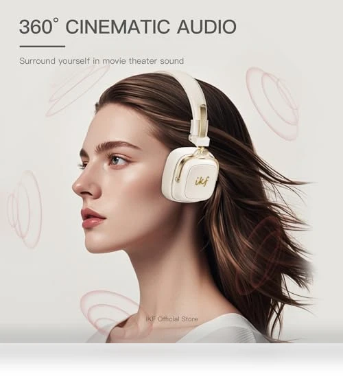 Retro Classic Wireless Bluetooth On-Ear Headphones — In-Ear Headphones, iKF