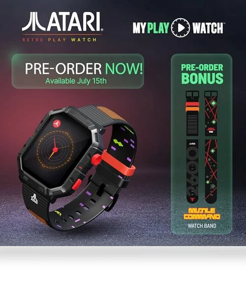 Retro Gaming Smartwatch — Smartwatches, My Play Watch