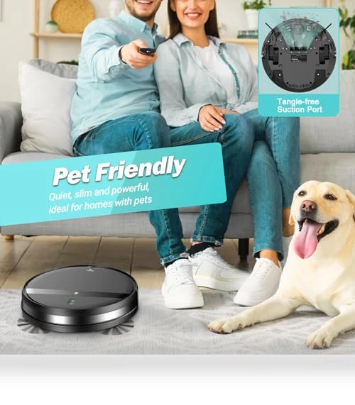 Robot Vacuum and Mop Combo for Pet Hair — Smart Cleaning Robots, Kilgone
