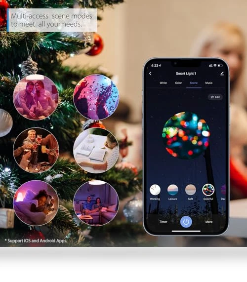 Smart Light Bulbs — LED, LVWIT