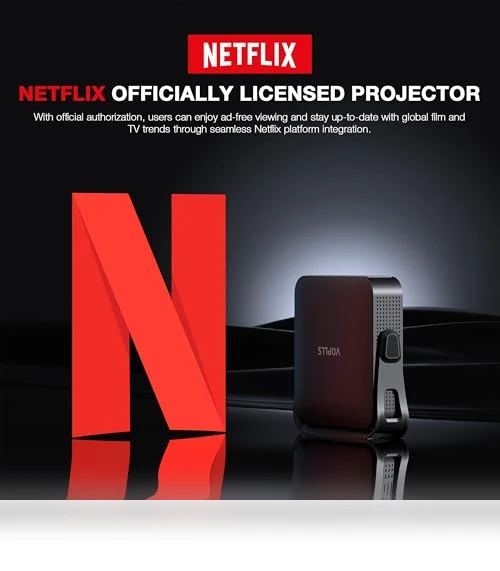 Smart Mini Projector with WiFi and Bluetooth — Home Theater Projectors, VOPLLS