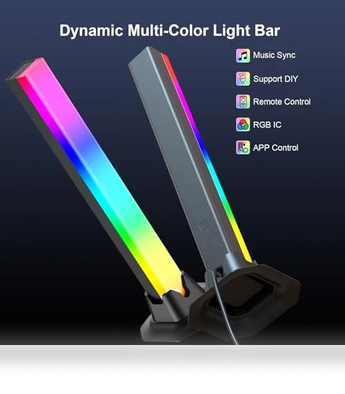 Smart Music Sync RGB IC LED Light Bar — Light Bars, velted