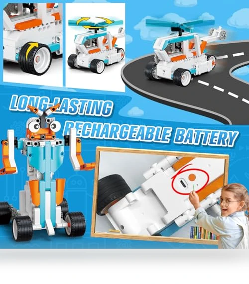 STEM Robot Building Kit for Kids — Construction Kits, Anysun